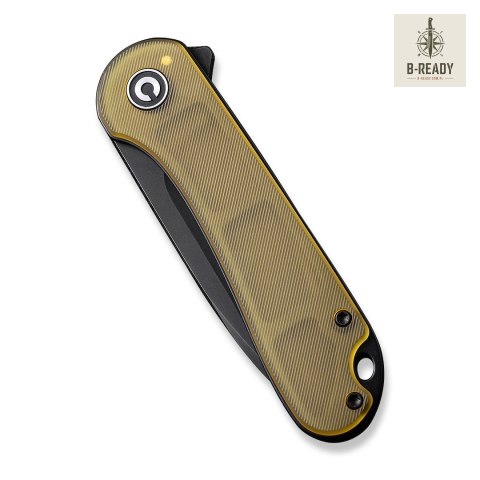 Nóż CIVIVI Elementum D2 Ultem Amber&Black C907A-5