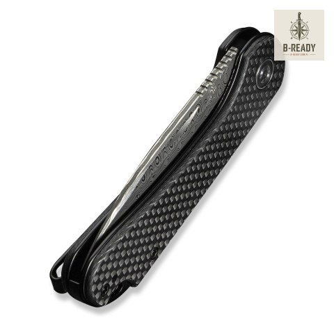 Nóż CIVIVI Elementum Slip Joint Damast CF
