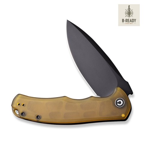 Nóż CIVIVI Praxis Ultem Amber & Black