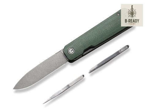 Nóż CIVIVI Sendy Micarta Green C21004A-1