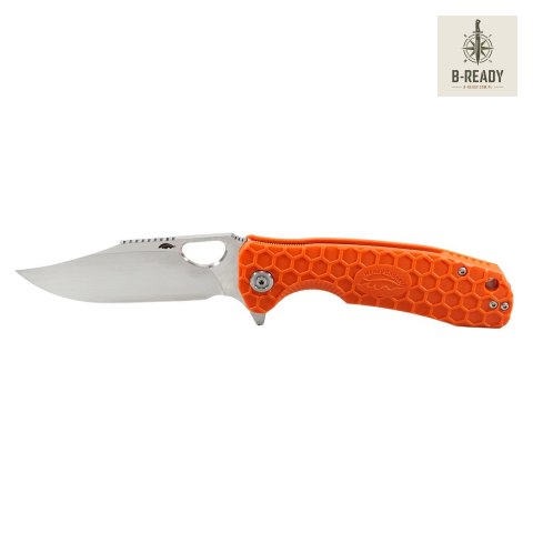 Nóż Składany Honey Badger Clippoint Large Orange HB4068
