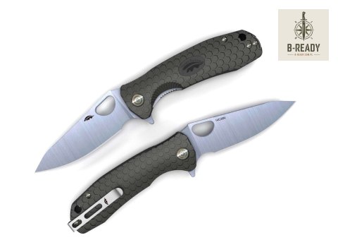Nóż Składany Honey Badger Leaf 14C28N Small Black