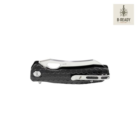 Nóż Składany Honey Badger Wharncleaver 14C28N Medium Black