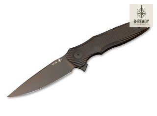 Nóż Składany Spartan Blades Poros G10 All Black SFBL11BK