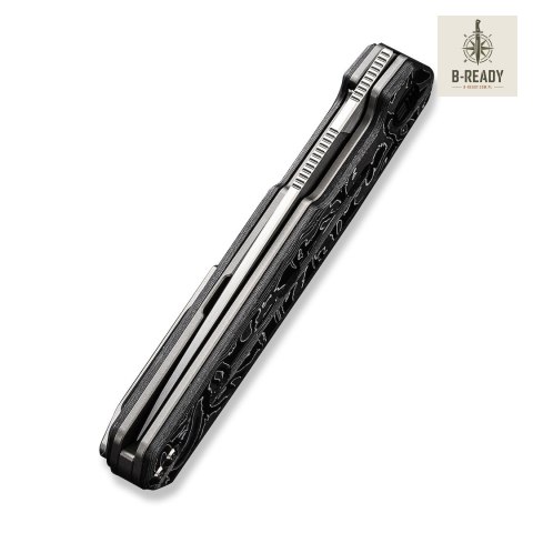 Nóż Składany WE Knife Navo CPM-20CV Aluminum Foil CF