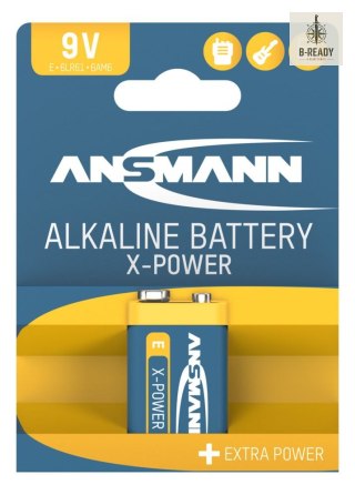 Bateria alkaliczna Ansmann X-Power E / 6LR61 9V