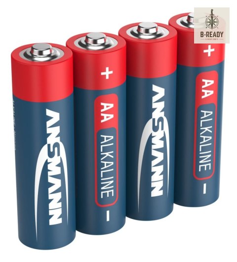 Baterie alkaliczne Ansmann AA / LR6, 4 szt.