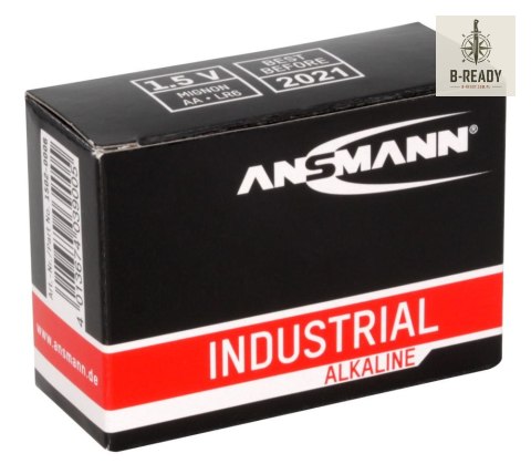 Baterie alkaliczne Ansmann Industrial AA/LR6 10x