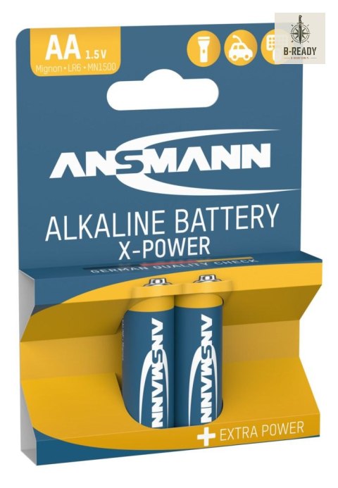 Baterie alkaliczne Ansmann X-Power AA / LR6 2 szt.