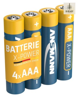 Baterie alkaliczne Ansmann X-Power AAA/ LR03 4 szt