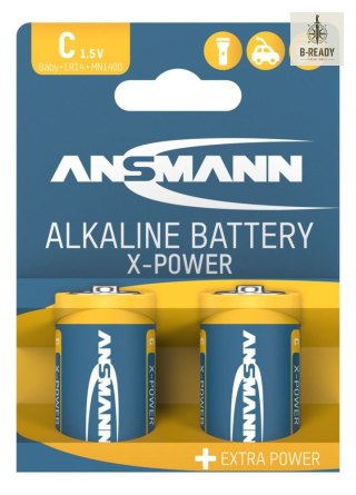 Baterie alkaliczne Ansmann X-Power C / LR14 2 szt.