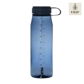 Butelka z tritanu MiiR szeroki wlew 1l Tidal Blue