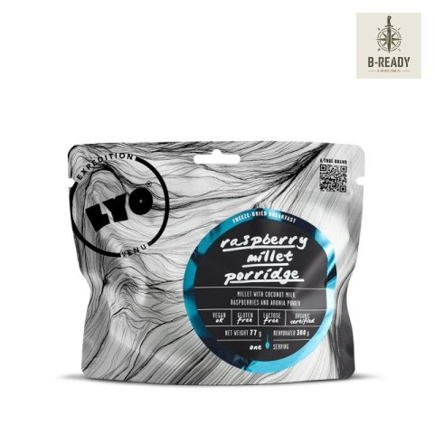 LYOFOOD EKO Jaglanka malinowo-kokosowa 300g