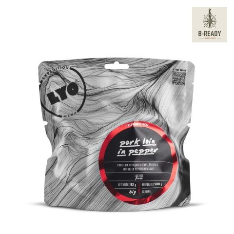 LYOFOOD Schab w zielonym pieprzu 500g