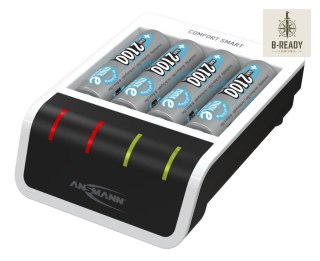 Ładowarka Ansmann Comfort Smart + 4x AA 2100