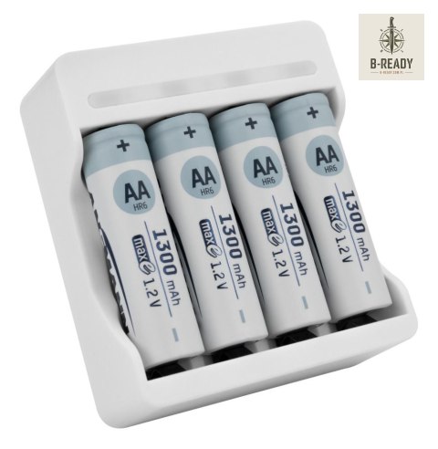 Ładowarka Ansmann USB Basic IV + 4x AA 1300mAh