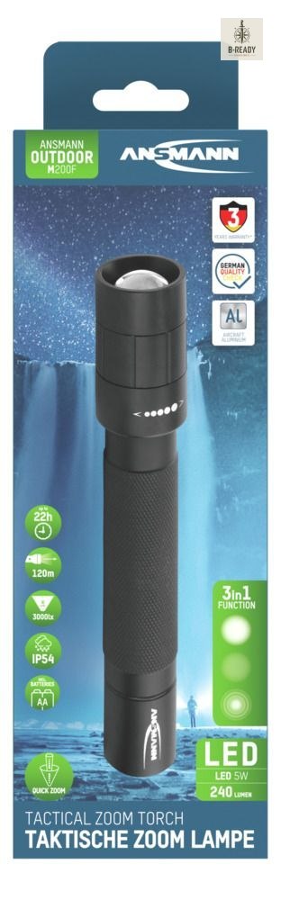 Latarka Ansmann LED M200F, 240 lm, 2xAA
