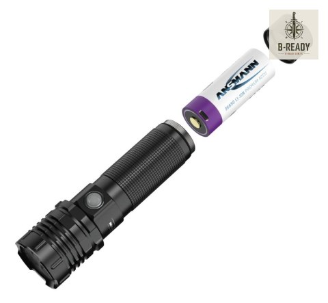 Latarka Ansmann LED Pro 3000R, 3200 lm, 26650