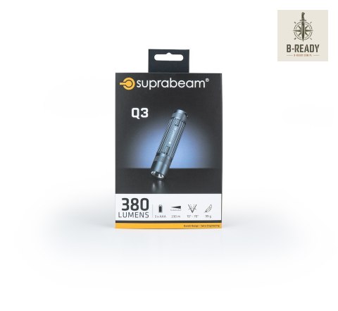Latarka Suprabeam Q3 380lm, 3x AAA