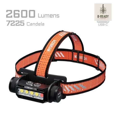 Latarka czołowa AceBeam H35 2600 lm