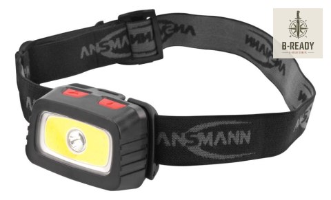 Latarka czołowa LED Ansmann HD200B, 185 lm, 3xAAA