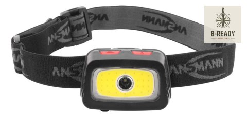 Latarka czołowa LED Ansmann HD200B, 185 lm, 3xAAA