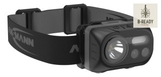 Latarka czołowa LED Ansmann HD230BS, 230 lm, 3xAAA