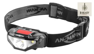 Latarka czołowa LED Ansmann HD70B, 65 lm, 1xAA