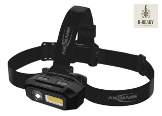 Latarka czołowa LED Ansmann HD800RS, 800lm, aku