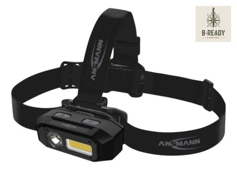 Latarka czołowa LED Ansmann HD800RS, 800lm, akumulatorowa czołówka