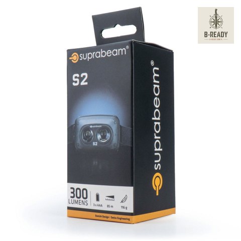 Latarka czołowa Suprabeam S2 300lm, 3x AAA