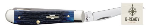 Nóż Case Rogers Mini Trapper SS Blue Bone