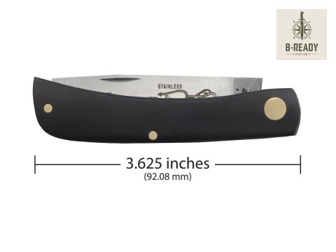 Nóż Case Sod Buster Jr SS Black