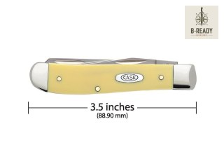 Scyzoryk Case Mini Trapper SS Yellow