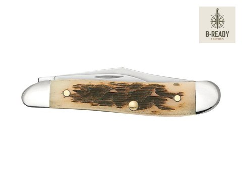 Scyzoryk Case Peanut SS Amber Bone