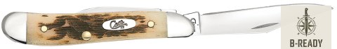 Scyzoryk Case Peanut SS Amber Bone