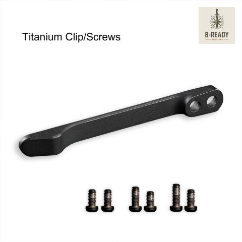 Klips CIVIVI Black Titanium z 6 śrubkami T001D
