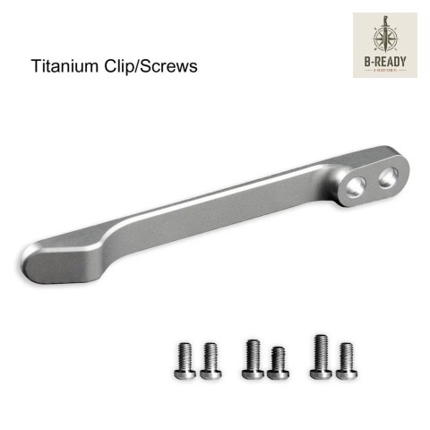 Klips CIVIVI Titanium z 6 śrubkami T001C
