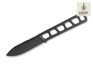Nóż z Głownią Stałą Böker Solingen BFF Packlite All Black