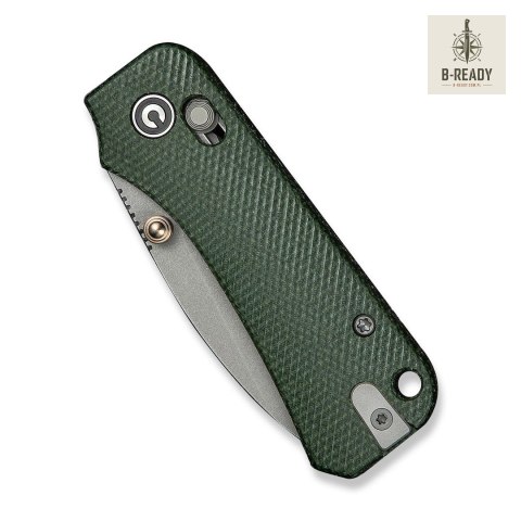 Nóż CIVIVI Baby Banter 2 Nitro-V Micarta Green
