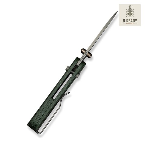 Nóż CIVIVI Baby Banter 2 Nitro-V Micarta Green