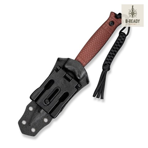 Nóż CIVIVI Fixed Perfrico 14C28N Burgundy G10