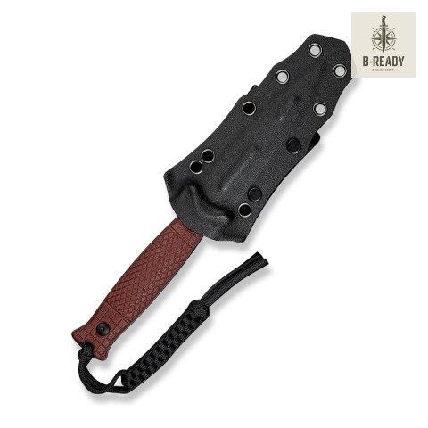 Nóż CIVIVI Fixed Perfrico 14C28N Burgundy G10