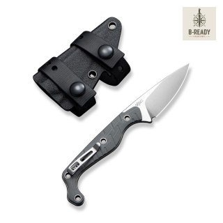 Nóż CIVIVI Fixed SÖKN Nitro-V Gray G10 Satin