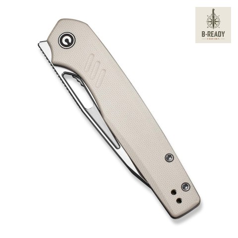 Nóż CIVIVI Guile 14C28N Ivory G10