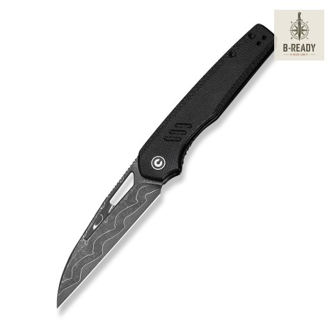 Nóż CIVIVI Guile Damascus Black Micarta