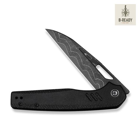 Nóż CIVIVI Guile Damascus Black Micarta