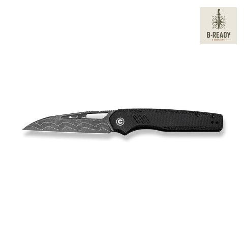 Nóż CIVIVI Guile Damascus Black Micarta