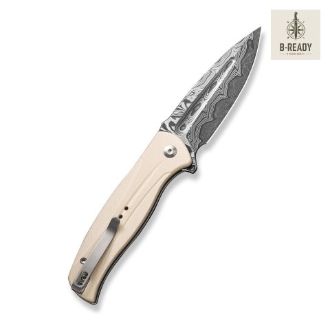 Nóż CIVIVI Incindie Damascus G10 Ivory