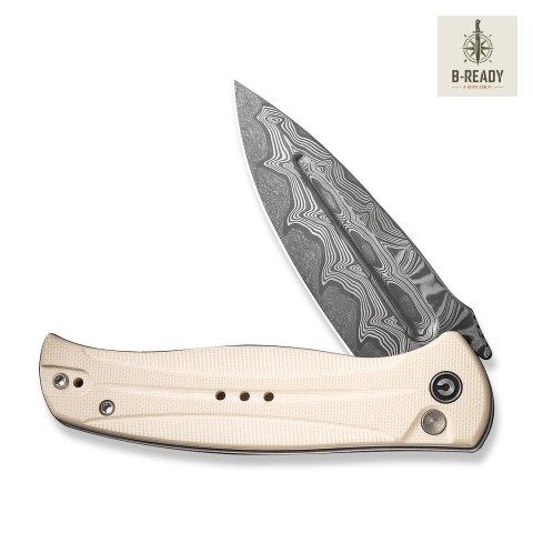 Nóż CIVIVI Incindie Damascus G10 Ivory
